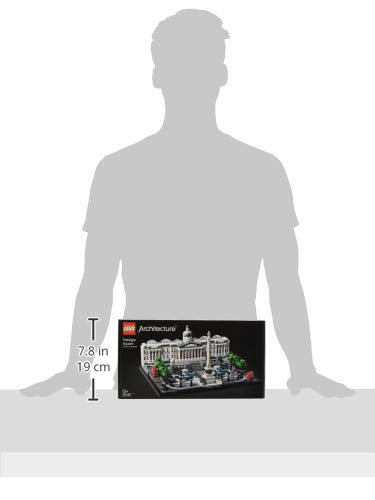 LEGO 21045 Architecture Trafalgar Square Set, with London Landmark, National Gallery Collectible Model Kits for Adults to Build