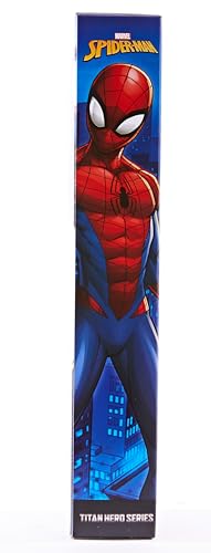 Marvel Titan Hero Series Spider-Man Articulated Action Figure, Blue