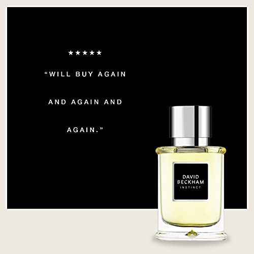 DAVID BECKHAM Instinct - Eau De Toilette For Men - Woody Aromatic Perfume With Notes Of Bergamot, Star Anis, Vetyver - Long-lasting - 75ml