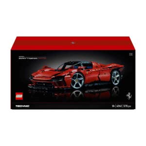 LEGO Technic Ferrari Daytona SP3, Race Car Model Building Kit, 1:8 Scale Advanced Collectible Set for Adults & Teens, Ultimate Cars Concept Series, Gift Idea for Men, Women, Him or Her 42143