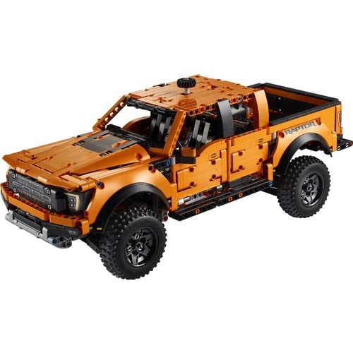 LEGO 42126 Technic Ford F-150 Raptor Pickup Truck Advanced Set for Adults, Collectible Car Model Building Kit with Authentic Details, Gift Idea for Men, Women, Him or Her, 18 year +