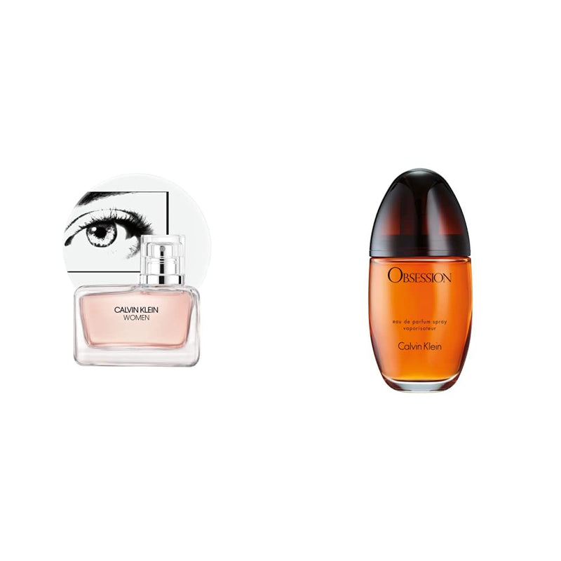 Calvin Klein Fragrance Women Eau de Parfum, 50 ml & Obsession for Women Eau de Parfum, 100 ml