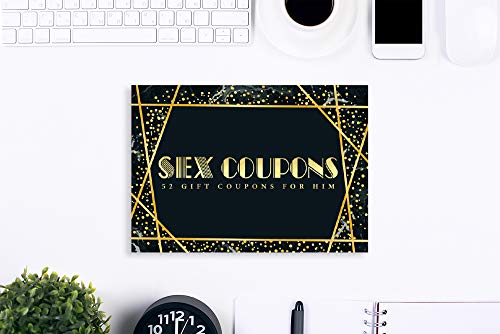 Sex Coupons - 52 Gift Coupons for Him - Gift Guide