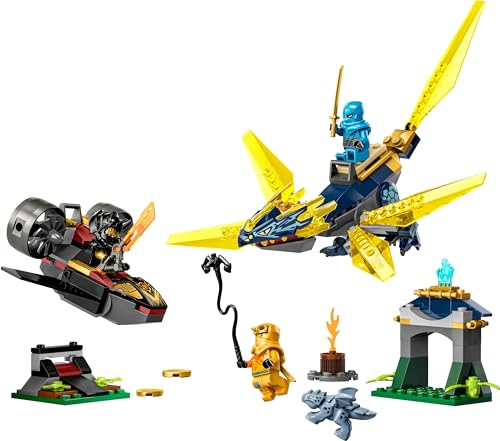 LEGO 71798 Nya & Arin's Baby Dragon War - New.