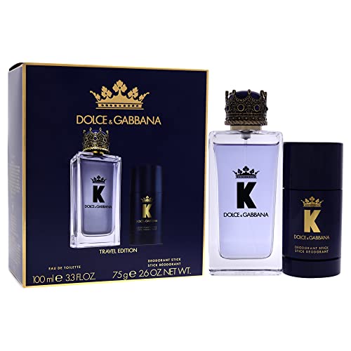 Dolce & Gabbana K Eau De Toilette 100 Ml & Deodorant Stick 75G Gift Set 2 Count (Pack of 1)