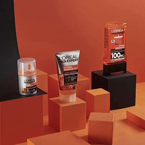 L'Oreal Men Expert Gift Set, Hydra Energetic Alive and Kicking: Shower Gel, Moisturiser and Face Wash - Gift Guide