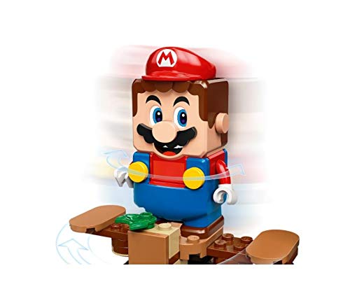 LEGO 71382 Super Mario Piranha Plant Puzzling Challenge Expansion Set, Soda Jungle Collectible Modular Playset with Spiny Figure