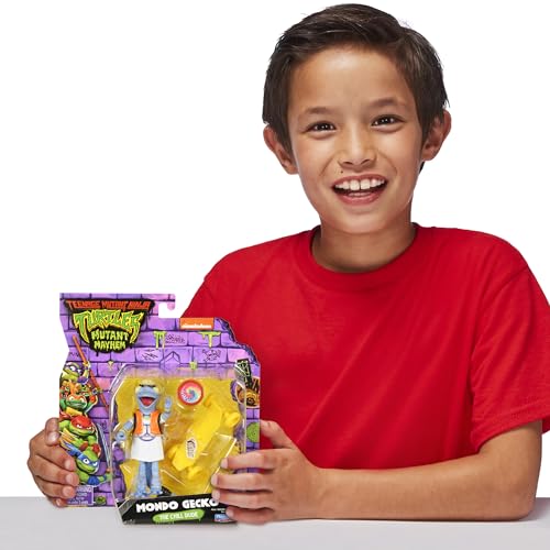Teenage Mutant Ninja Turtles Mutant Mayhem 4.25Inch MONDO GECKO Action Figure