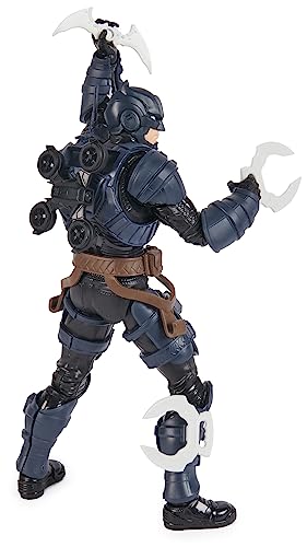 DC Comics, Batman Adventures, Batman Action Figure with 16 Armour Accessories, 17 Points of Articulation, 30cm, Super Hero Kids’ Toy for Boys and Girls