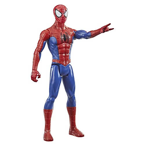 Marvel Titan Hero Series Spider-Man Articulated Action Figure, Blue