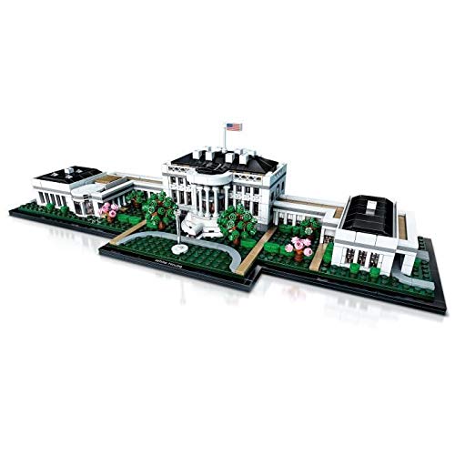LEGO 21054 Architecture The White House Display Model Building Kit, Landmark Collection Set for Adults, Collectible Home Décor Gift Idea for Men, Women, Him or Her