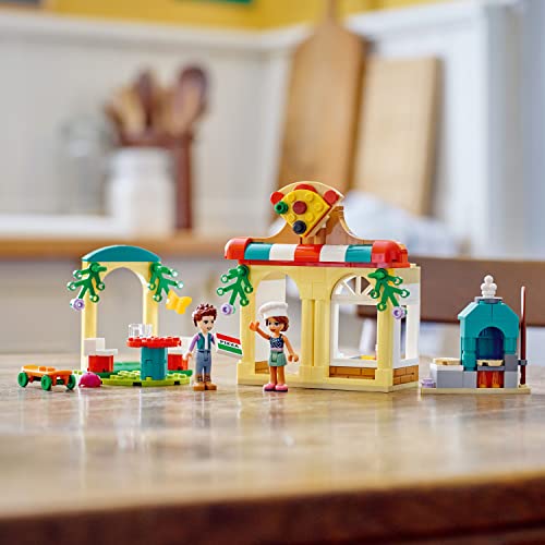 LEGO Friends Heartlake City Pizzeria 41705 Building Kit; Includes Friends Characters Olivia and Ethan; Pizza-Play Creative Gift for Kids Aged 5+ (144 Pieces)