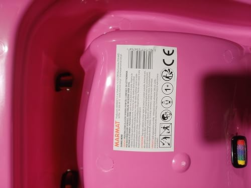 Children's Sledge with Safety Belt up to 3 Years (Pink)