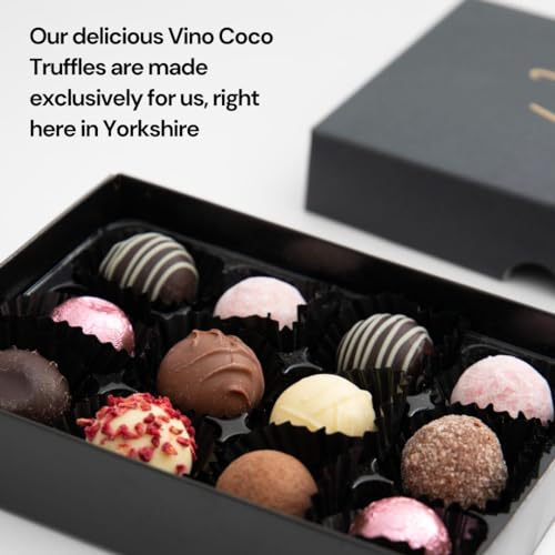 Vino Coco Chardonnay White Wine & Chocolate Truffles Gift Set - 13.5% ABV