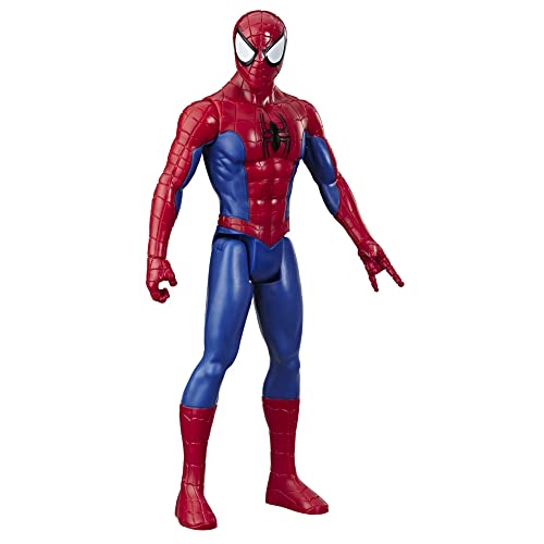 Marvel Titan Hero Series Spider-Man Articulated Action Figure, Blue