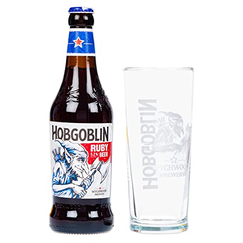 Hobgoblin Beer 500ml & Branded Glass Gift Set in Collectable Tin by Blue Tree Gifts - Gift Guide