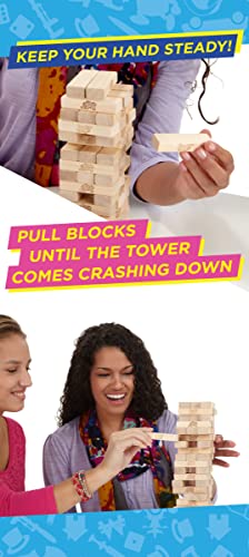 Hasbro Gaming Jenga Classic, Children's game that promotes reaction speed from 6 years - Gift Guide