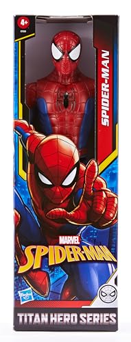 Marvel Titan Hero Series Spider-Man Articulated Action Figure, Blue