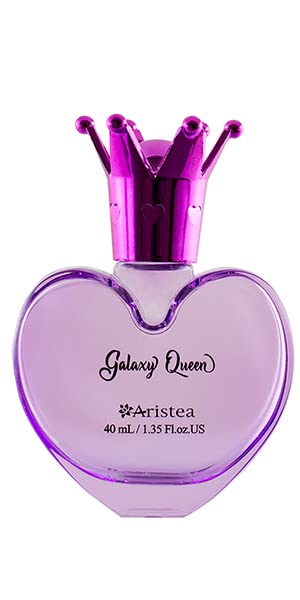 Aristea Galaxy Queen Eau de Toilette Body Spray, Warm Floral Fragrance for Girls and Women, Long Lasting, 40ml