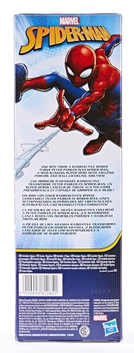 Marvel Titan Hero Series Spider-Man Articulated Action Figure, Blue