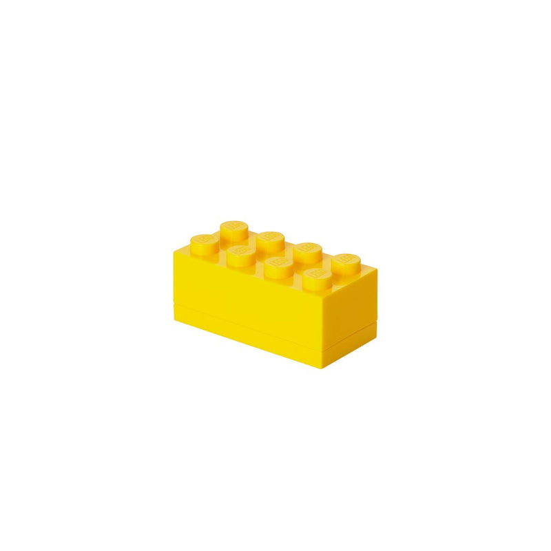 LEGO 40121732 Mini Box 1.8 x 3.6 x 1.7 in-Brick 8, Bright Yellow, Polypropylene