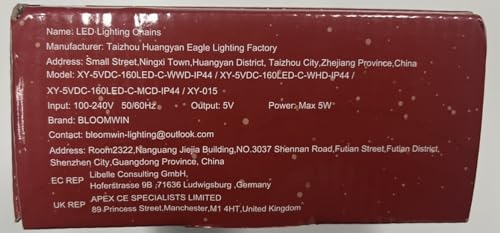 BLOOMWIN Christmas Window Lights 3m x 0.65m LED String Light Curtain Fairy Light with 8 Modes Xmas Decoration for Indoor Party Wedding Bedroom(Cool White) - Gift Guide