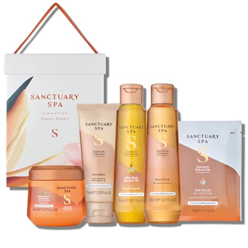 Sanctuary Spa Signature Pamper Hamper Gift Set, Vegan, Gift For Women, Womens Gift Sets, Birthday Gift