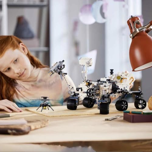 LEGO Technic NASA Mars Rover Perseverance Space Set with AR App Experience, Science Discovery Set, Learn About Vehicle Engineering, Construction Toy, Birthday Gift for Kids 10 Years and Up 42158