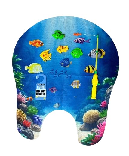 Diabolical DP1268 Toilet Fishing - Funny Fishing Gifts for Men, for Dad Under 15 Pounds, Secret Santa Gifts for Him, Valentine's Gifts for Boyfriends