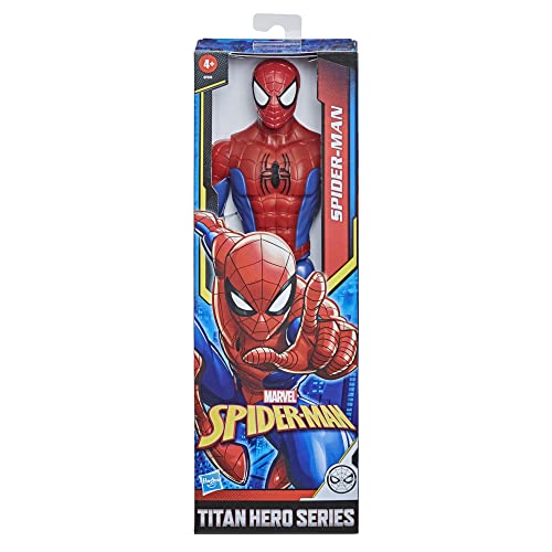 Marvel Titan Hero Series Spider-Man Articulated Action Figure, Blue