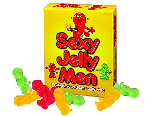 Top Selling Gift Present Great for Christmas, Birthday, Stocking Fillers, Secret Santa - Sexy Men JellyFun Sweets - Ideal for Ladies, Women, Womens - Gift Guide