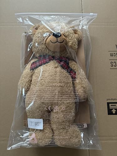 Bebamour 45cm Teddy Bear Baby Stuffed Animals Soft Toys Teddy Bears for Girs Gifts, Christening, Baby Shower, Birthday, Christmas Toys for Kids (Light Brown) - Gift Guide