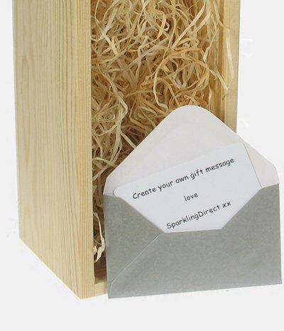 New Zealand Christmas Wine Gift In Wooden Box - NZ Pinot Noir Christmas Wine Gift - Christmas Gifts for Friends and Family