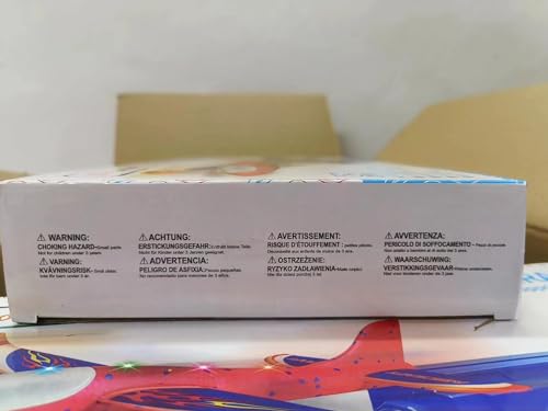 Doloowee 3 Pack Airplane Launcher Toys, 12.6 Inch LED Foam Glider Airplane Catapult, 2 Flight Modes, Outdoor Sports Flying Toys 4 5 6 7 8 9 10 11 12 Years Old Boys Girls Birthday Gifts (Blue) - Gift Guide