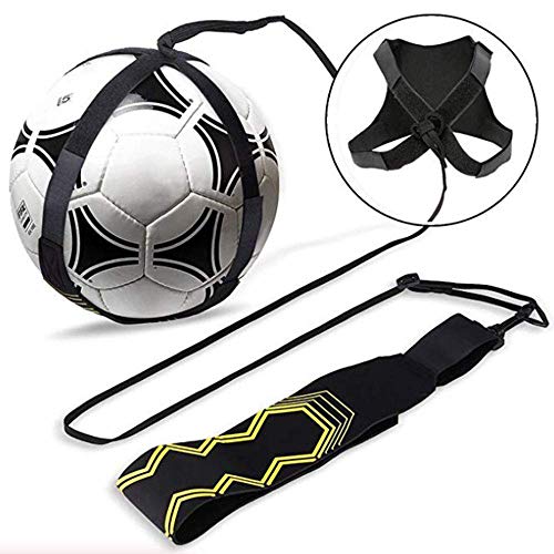 ONEVER Football Kick Trainer - Football Training Equipment, Soccer Solo Skill Practice Training Aid, Training Aid Football Skills Improvement for Kids Adults Football Gifts for Boys - Gift Guide