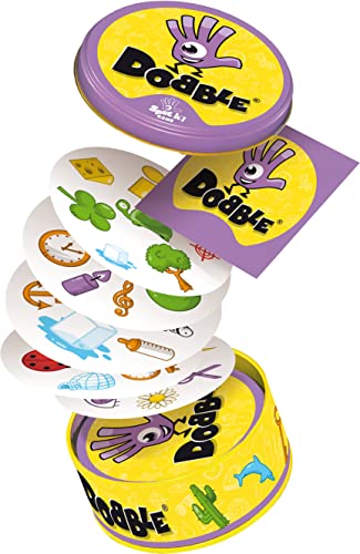 Asmodee | Dobble | Card Game | Ages 6+ | 2-8 Players | 15 Minutes Playing Time - Gift Guide