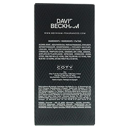David Beckham Classic Eau de Toilette Perfume for Men, 40 ml