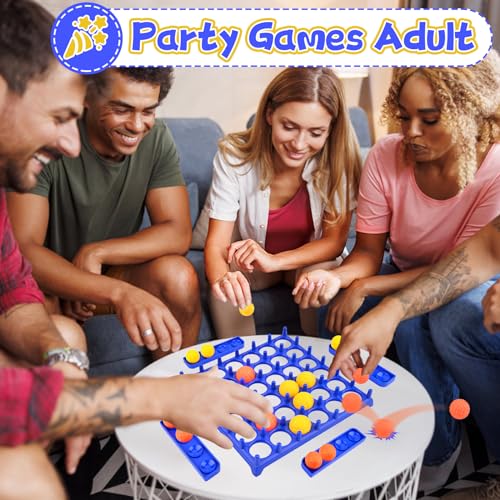 Bounce Off Game, Activate Bounce Ball Game, Desktop Bouncing Interactive Toy, Family Party Board Games Set, Bouncing Shoots Games for Kids Girls Boys & Family (A)