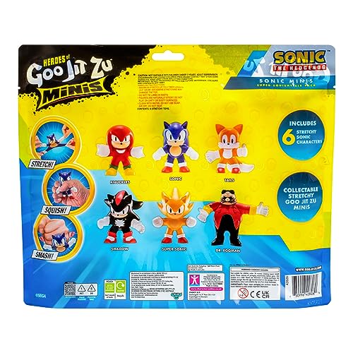 Character Options Heroes of Goo Jit Zu Mini Sonic 6 Pack