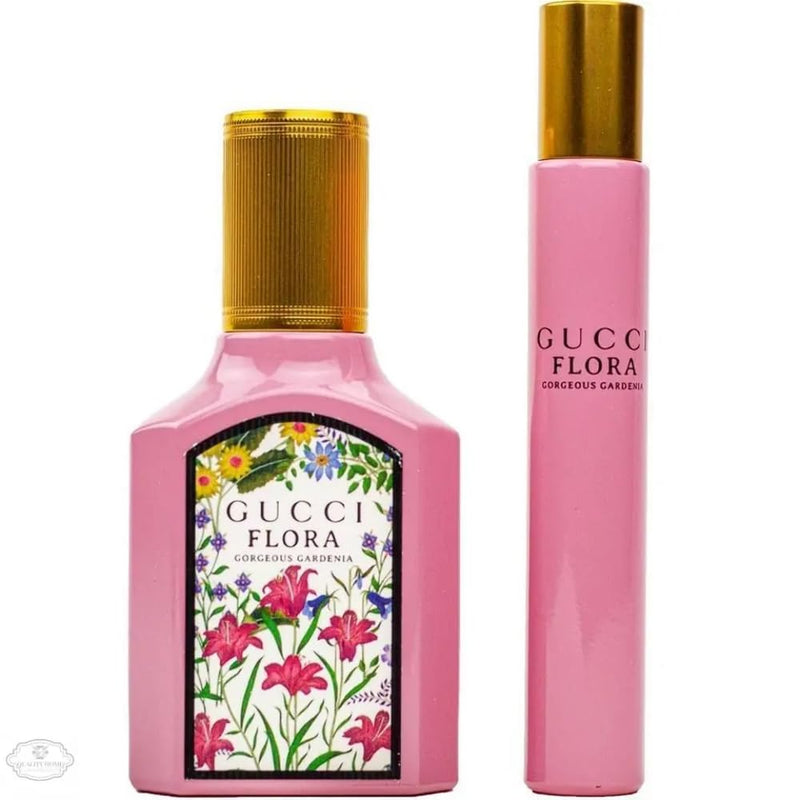 GUCCI Flora Gorgeous Gardenia Eau de Parfum Gift Set for her, 2 Piece Assortment, Pack Of 1, 55.0 ml, 13.3 Oz