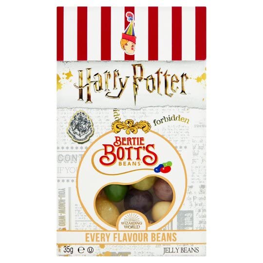 The Ultimate Harry Potter Selection Box - Non-Alcoholic Butterscotch Beer, Chocolate Frog, Bertie Bott's Beans, Jelly Slugs, Wizard Glasses & Temp Tattoo - Hamper Exclusive To Burmont's