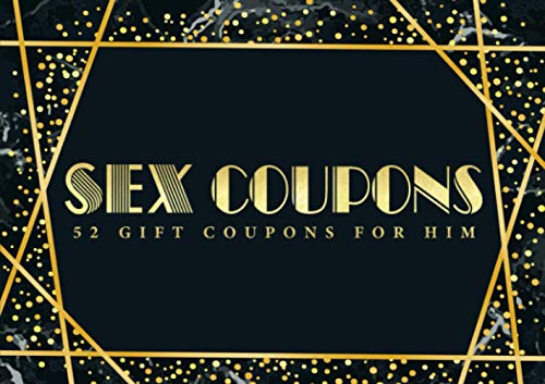 Sex Coupons - 52 Gift Coupons for Him - Gift Guide