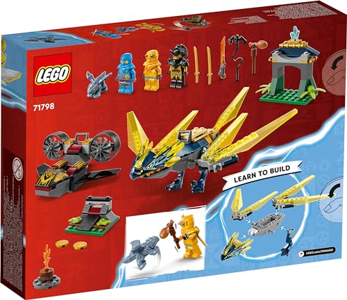 LEGO 71798 Nya & Arin's Baby Dragon War - New.