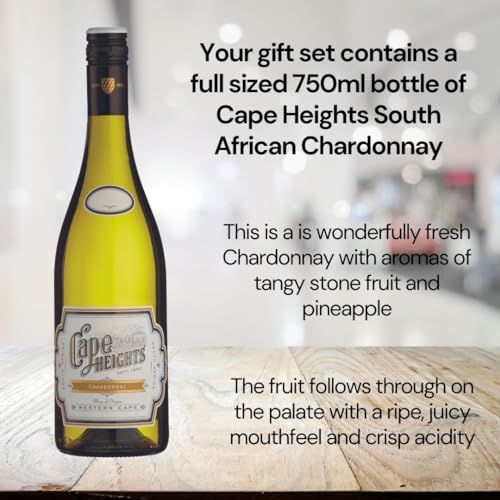 Vino Coco Chardonnay White Wine & Chocolate Truffles Gift Set - 13.5% ABV