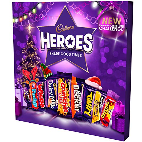 Cadbury Heroes Christmas Advent-ure Calendar, 232g - Gift Guide