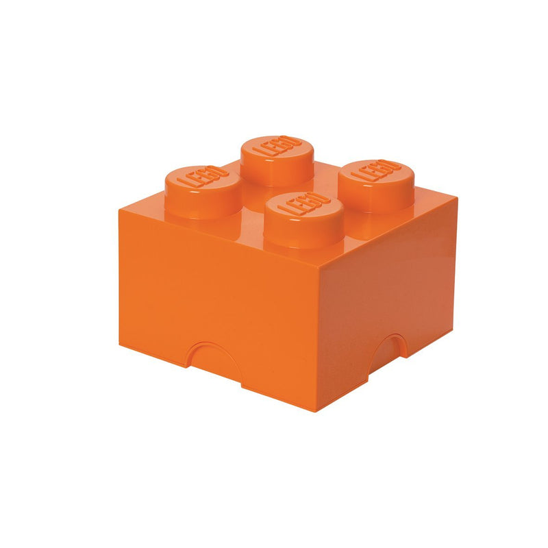 Lego Storage Brick 4 Orange