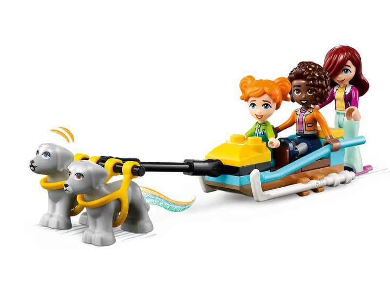 LEGO Friends Igloo Holiday Adventure Playset with Glamping Tent, 2 Sled Dogs, Mini-Dolls and Accessories, Winter Imaginative Play Toys for Girls, Boys, Kids Aged 8 and Up 41760