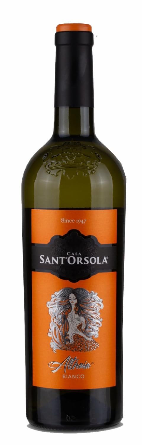 Sant'Orsola Althaia Gift Pack 1 Italian Red Wine + 1 Italian White Wine in recyclable tin box + 1 Colour Chalk - 2X750ml