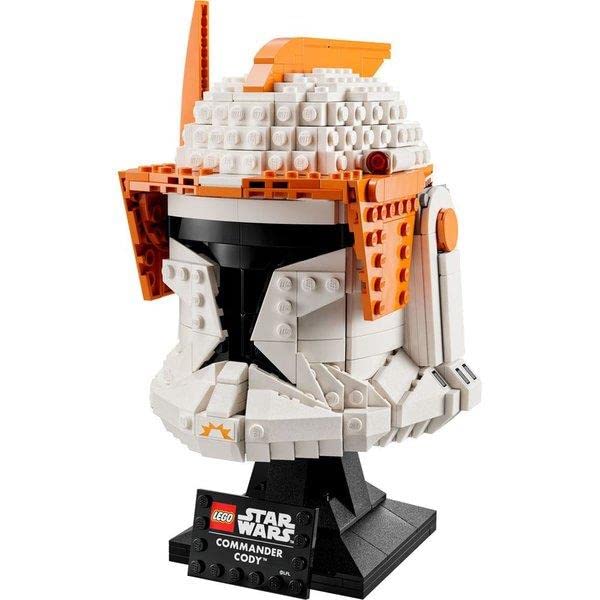 LEGO Star Wars Clone Commander Cody Helmet Collectible Set for Adults, The Clone Wars Memorabilia, Collection Gift Idea, Decor Display Model 75350