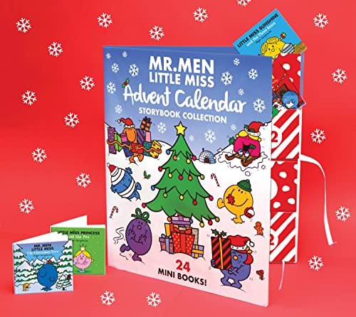 Mr. Men Little Miss Advent Calendar: Storybook collection containing 24 brilliantly funny illustrated kids books to count down to Christmas 2023 - Gift Guide